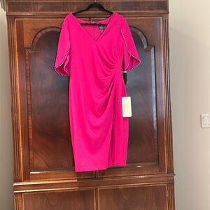 Knee length dress. Beautiful orchid color